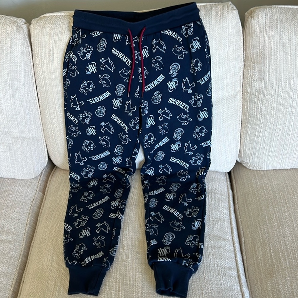 Harry Potter HOGWARTS by Warner Brothers sweatpants in size S. - Picture 1 of 3